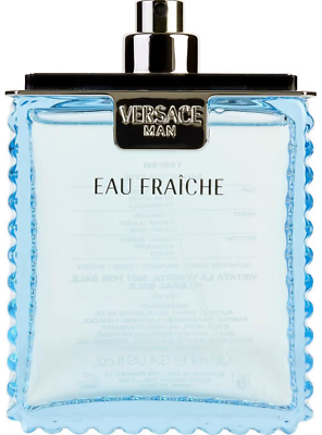 #ad Versace Man Eau Fraiche by Gianni Versace 3.4 oz EDT Cologne For Men New Tester $32.99