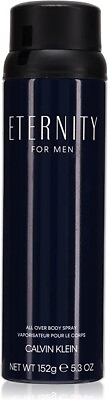 3 PACK Eternity by Calvin Klein for Men 5.3 oz Body Spray #FREE SHIPPING $44.95