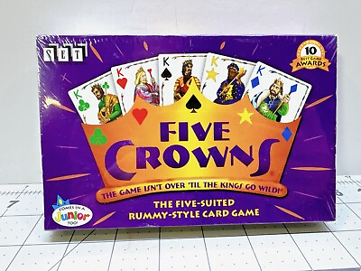 #ad Five Crowns Five Suited Rummy Style Card Game by SET Enterprises $12.00