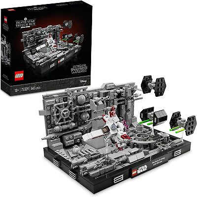 #ad LEGO Star Wars Death Star TM Trench Run Diorama 75329 Toy Block Gift Tr $126.04