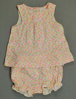 #ad Baby Girl Nwot Just One You Carter#x27;s 3 Month 2Pc Neon Fish Outfit $12.99