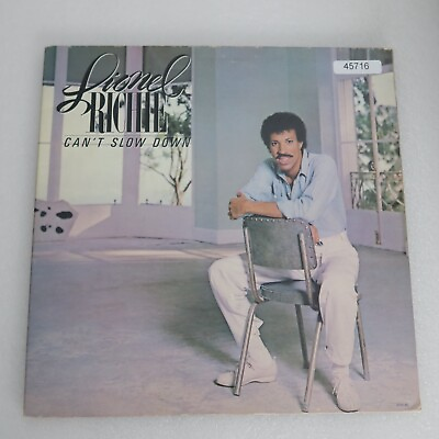 #ad Lionel Richie Can#x27;T Slow Down LP Vinyl Record Album $23.82