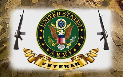 #ad Army Veteran signplaqueGIFTmilitarywarcombatpatrioticwall decor $14.99