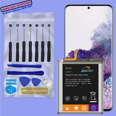 #ad NEW 5120mAh Standard Built in Battery Tool Set for Samsung Galaxy S20 SM G986U $27.89