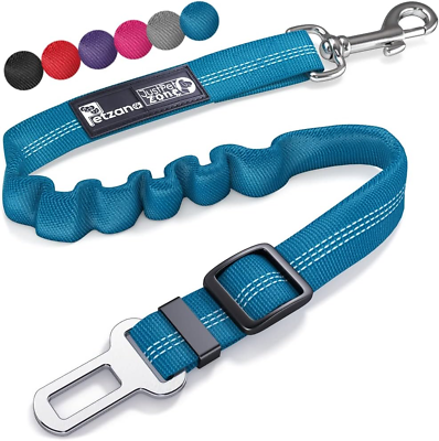 #ad Seat Belt for Dogs with Elastic Bungee Buffer Car Travel Accessories for Dogs $23.53