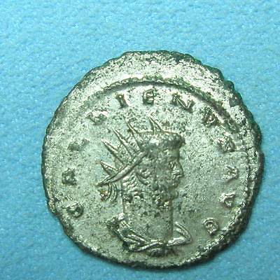 #ad ROME Imperial Billon Antoninianus Caesar GALLIENUS Roma Aeternae VF Silver #2 $50.00