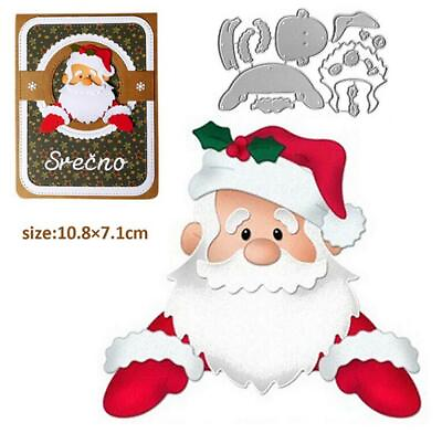 #ad Christmas Santa Claus Metal Cutting Dies Scrapbooking Cards Embossing Stencils $3.72