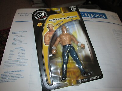 #ad WWE HARDCORE HOLLY Backlash Figure NEW On Card 2004 SERIES $13.95