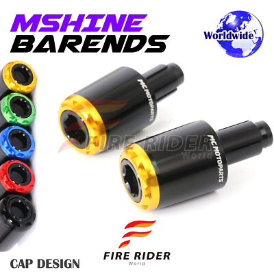 #ad MSHINE CNC Gold Bar Ends Pair For Honda CBR 1000RR FIREBLADE 08 09 10 11 12 13 $30.27