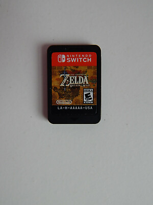 #ad The Legend of Zelda: Breath of the Wild Game Cartridge Nintendo Switch Genuine $28.95
