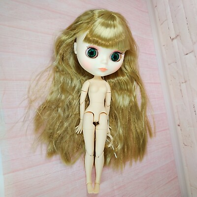 #ad Blythe Doll NO OUTFITS Dark Blonde Hair 12#x27;#x27; Blythe BJD Toys Gift Fashion $49.00