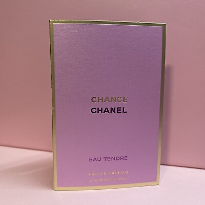 Chanel Chance Eau Tendre EDP Spray Perfume Samples 0.05oz 1.5ml NEW FRESH $19.99
