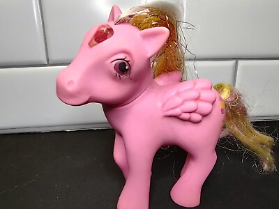 #ad My Little Pony MLP G1 Princess Brush #x27;n Grow Glittering Gem Long Hair Vintage $17.99
