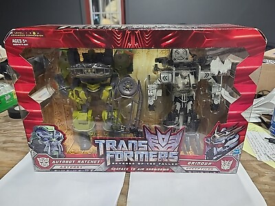 #ad Hasbro Transformers Revenge of the Fallen Autobot Ratchet and Grindor** New $135.00