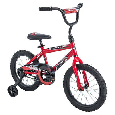 #ad Huffy 16 in. Rock It Kids Bike for Boy Ages 4 and up Child Red $89.47