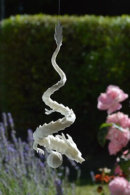 #ad 3D Printed DRAGON WINDSPINNER. Landscaping Decor. Home Decor $10.00