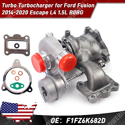 #ad New Turbo Turbocharger for Ford Fusion 2014 2020 Escape L4 1.5L B0BG F1FZ6K682D $157.00