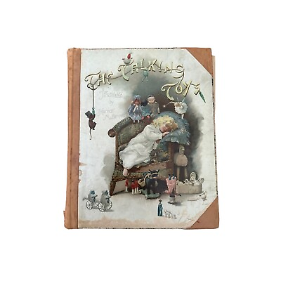 #ad Incredibly Rare First Edition 19 Century Talking Toys Book by Ernest Nister $450.00