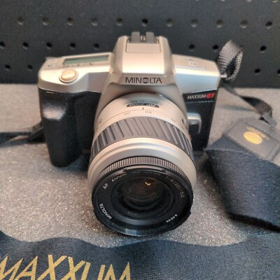 #ad Minolta MAXXUM GT 35MM SLR Film CAMERA AF ZOOM LENS Minolta TESTED WORKING $34.95