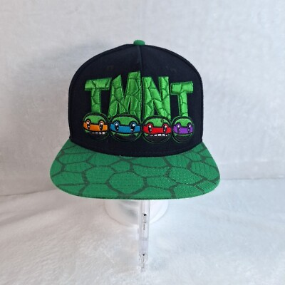 #ad TMNT Teenage Mutant Ninja Turtles 2015 Nickelodeon Embroided Adjustable Cap Hat $11.00