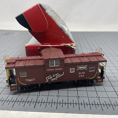 #ad Atlas #1996 1 HO Scale Frisco Extended Vision Caboose #252 $50.99