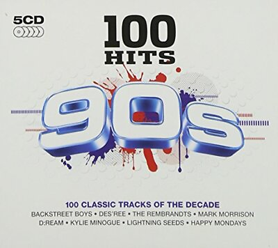 #ad Various Artists 100 Hits: 90s Various Artists CD SCVG The Fast Free Shipping $9.75
