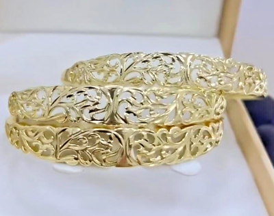 #ad Trio Bracelet Set Gold Stainless Steel Elegante accessories for Women $99.00