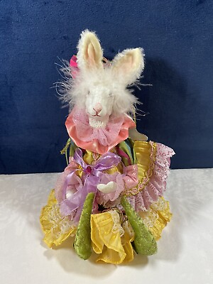 #ad Vintage Mark Roberts Fairies Princess Bunny #248 900 Small 10” Original Box $99.99
