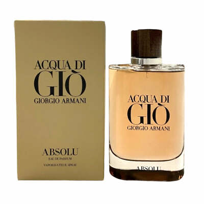 Acqua Di Gio Absolu by Giorgio Armani cologne for men EDP 4.2 oz New In Box $96.49
