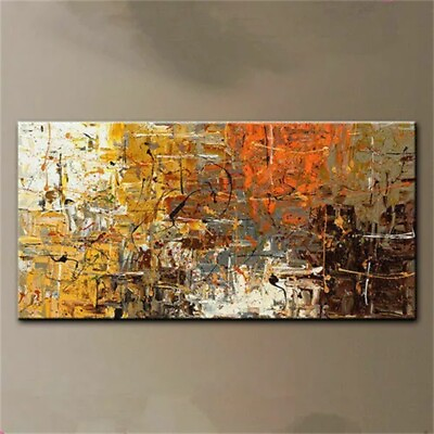 #ad hand painted oil painting texture abstract color art Modern wall decor painting $61.80