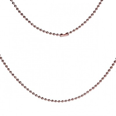 #ad #ad Copper Ball Chain Necklace 60cm 23 5 8quot; long Chain Size: 2.4mm 1 8quot; $6.49