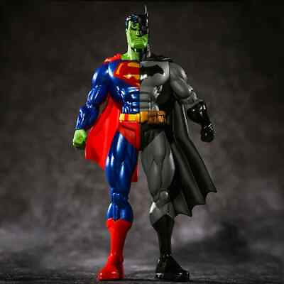 #ad Composite Superman Batman Action Figure Comics First Appearance Heroes 6inch New AU $95.00