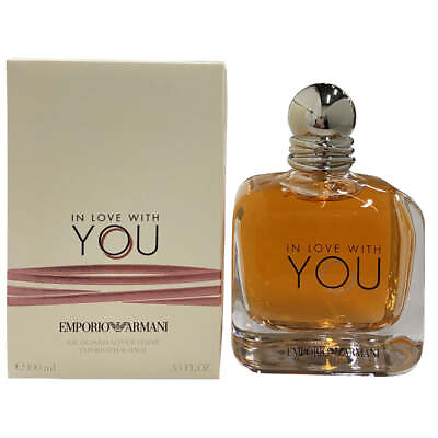 #ad In Love With You by Giorgio Armani for her EDP 3.3 3.4 oz New in Box $74.60