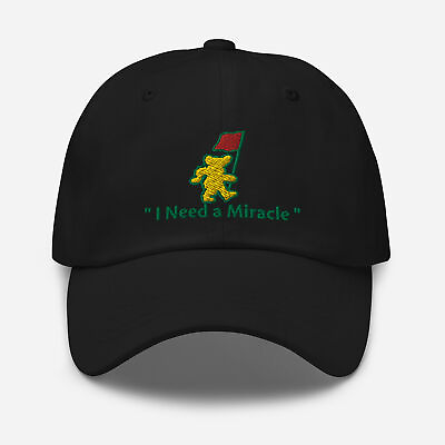 #ad Funny Dancing Bear Dad Hat I Need A Miracle Augusta Cap Golf Masters Gift $36.99