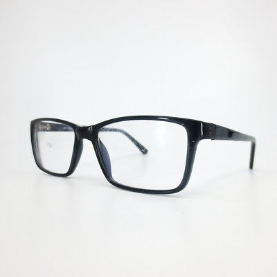 #ad MP 5108 BL Blue Mens Rectangle Full Rim Eyeglasses 54 17 140 $39.99