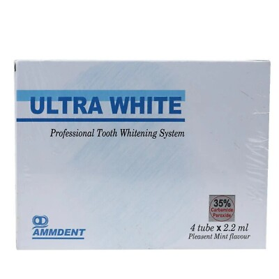 #ad Ammdent Ultra White Bleaching Gel 4 Syringe Of 2.2 ML Each 10% 16% 22% 35% $27.54