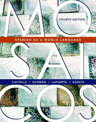 #ad #ad Garcia Carmen : Mosaicos: Spanish as a World Language 4 $4.48