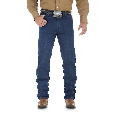#ad Wrangler Men#x27;s Cowboy Cut® Original Fit Prewashed Indigo Jeans 13MWZPW $45.95