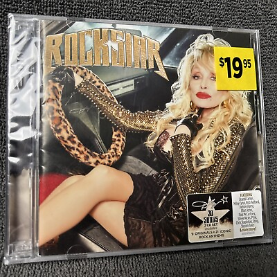 #ad Dolly Parton ROCKSTAR 2 CD Set with 30 Tracks Brand New Sealed $15.99