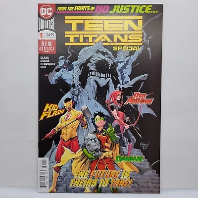 #ad Teen Titans Special #1 1st Print Crush Robin Kid Flash Red Arrow DC Batman $4.13