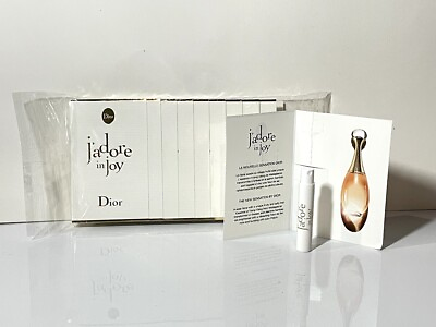 #ad 10 Pc x Christian Dior Jadore In Joy Women EDT Spray Vial 0.03 Oz 1.0 Ml On Card $14.95