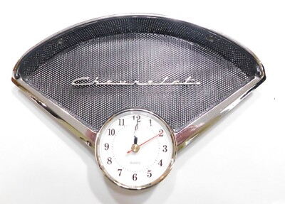 #ad 1955 1956 chevy speaker bezel chevrolet emblem amp; new clock belair 210 150 #1 $140.00