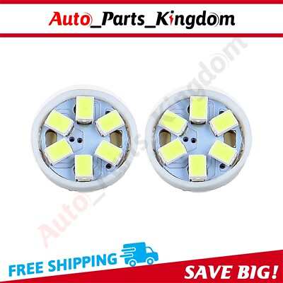 #ad 20X T10 W5W 194 168 LED BULBS WHITE DASHBOARD GAUGE CLUSTER LIGHT LAMP FOR CHEVY $9.77