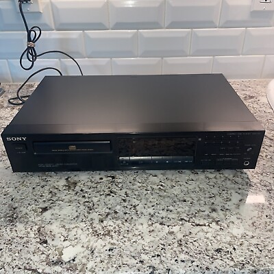 #ad SONY CD Player Stereo Deck Model CDP 315 High Density Linear Converter *Tested* $64.97