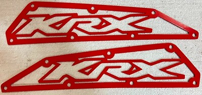 #ad Kawasaki KRX “KRX” Intake Bezel Frog skin cover Coated Red $70.00