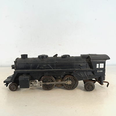 #ad Lionel Lines 246 O Gauge Postwar 2 4 2 Black Plastic Steam Engine Locomotive $14.99