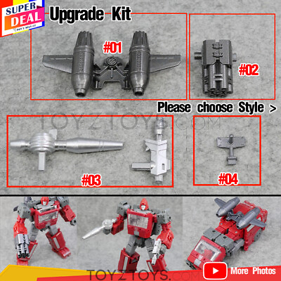 #ad DIY 3D Upgrade KITit for Siege Ironhide : flying bag hand cannon radar Gun $14.50