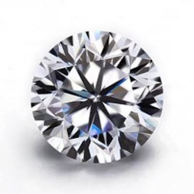 #ad 4 CT Natural White Diamond Round Cut VVS1 D Grade GDGL Certified A 57 $127.05