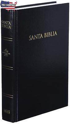 #ad Santa Biblia Reina Valera 1960 Tapa Dura Negro En Español RVR 1960 Gift Hardcove $10.97