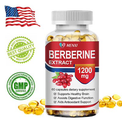 #ad Berberine Extract Support 1200mg per Serving High Absorption For Heart Health $10.43